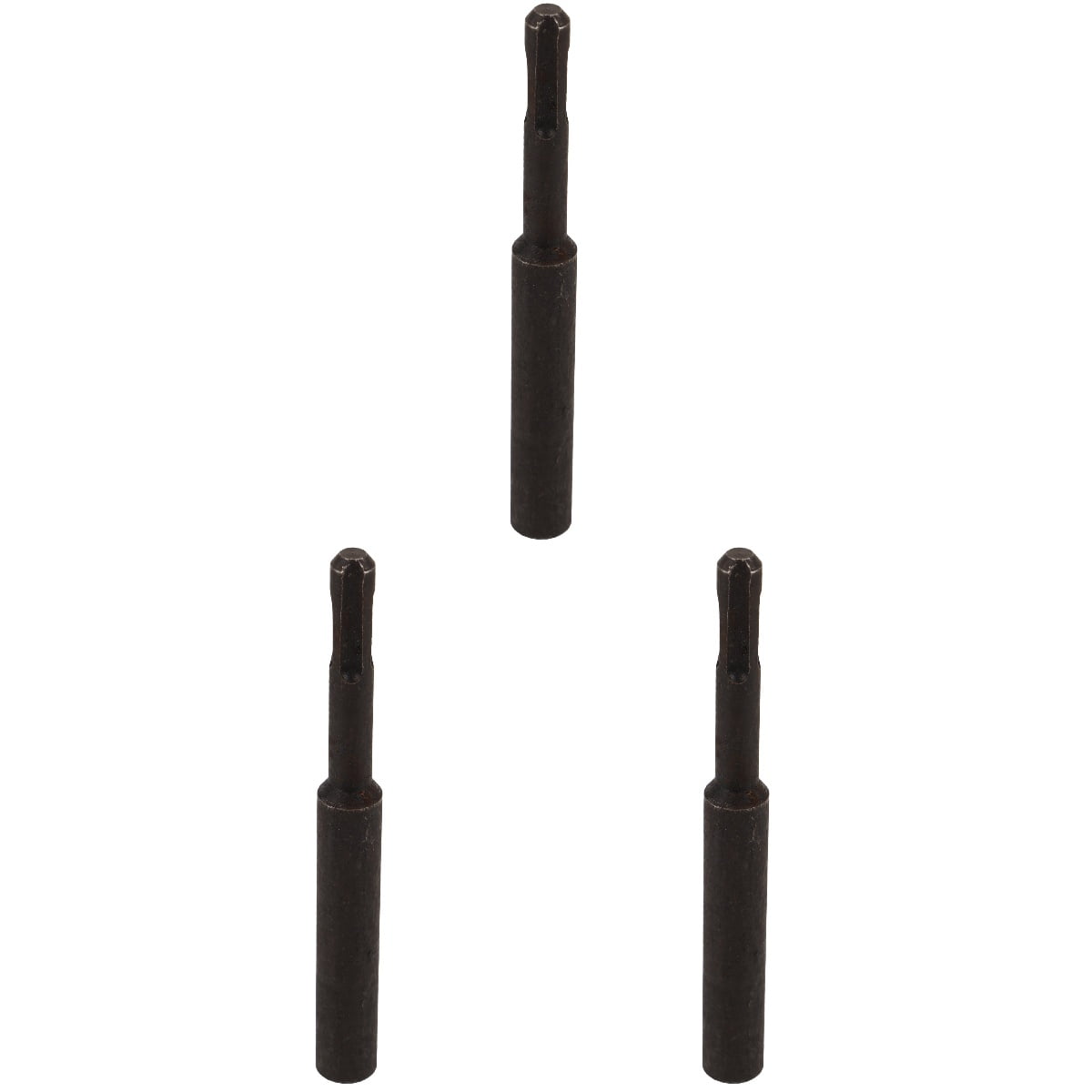 3pcs Grounding Rod Driver Hammer Drills Rod Driver Grounding Driver