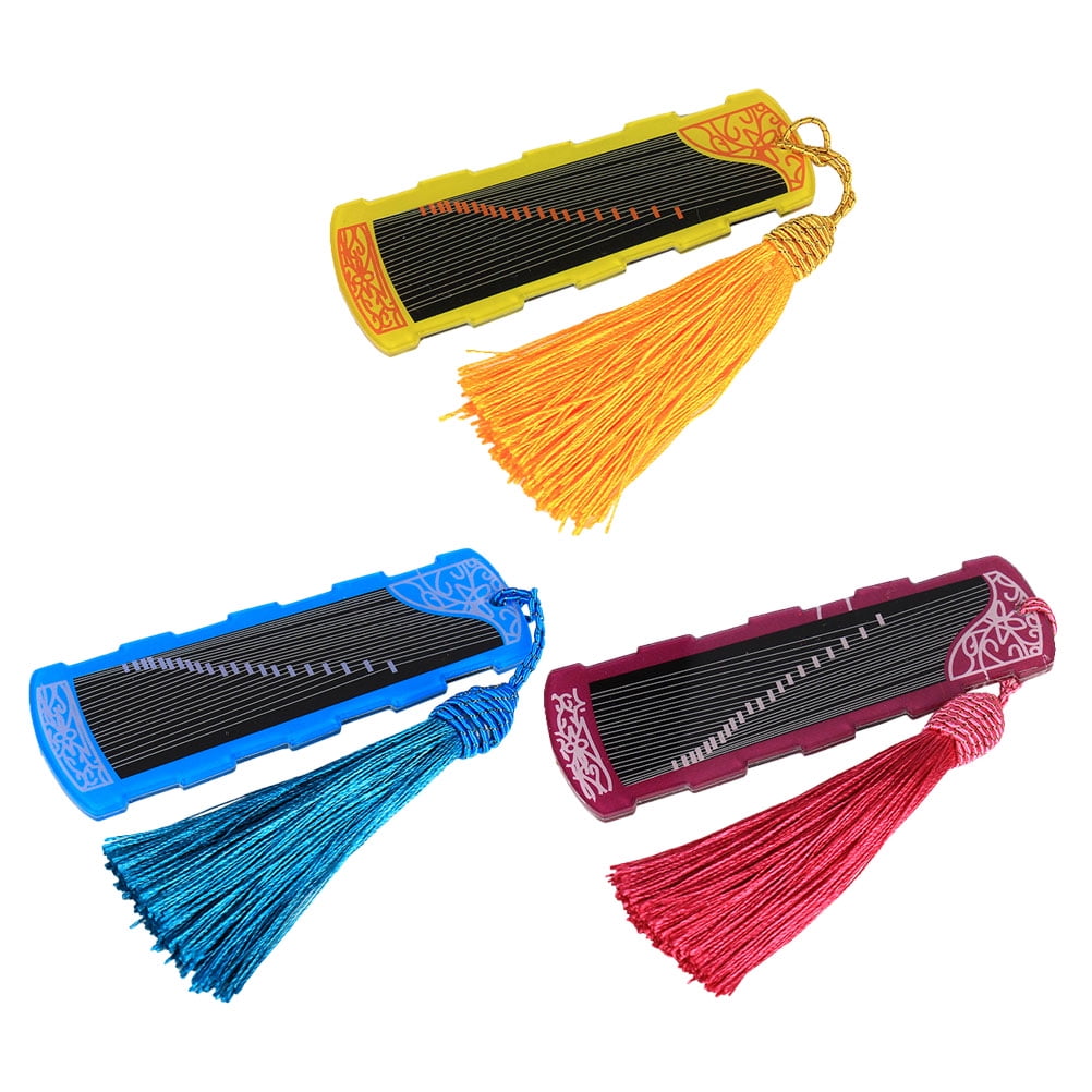 3pcs Guzheng Nail Picks Holders with Anti lost Storage Boards for Guzheng Parts in Assorted Color