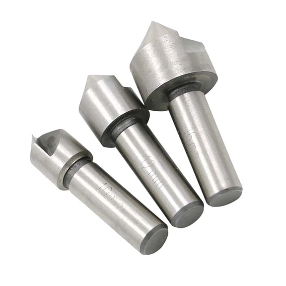 3pcs HSS Chamfering Device Drill Bit 90 degree Milling Cutter Milling Cutter Milling
