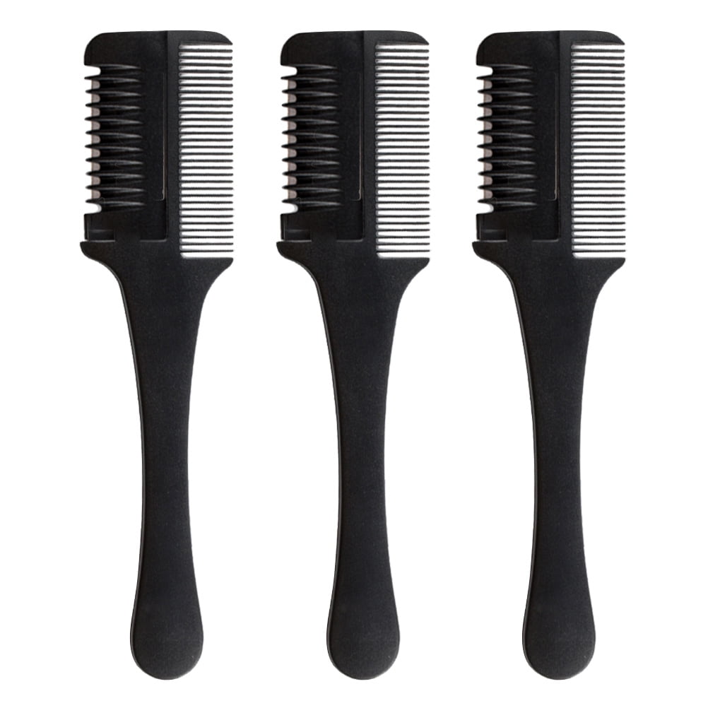 3pcs Hair Combs Knives Haircut Devices Practical Hair Cutters DIY