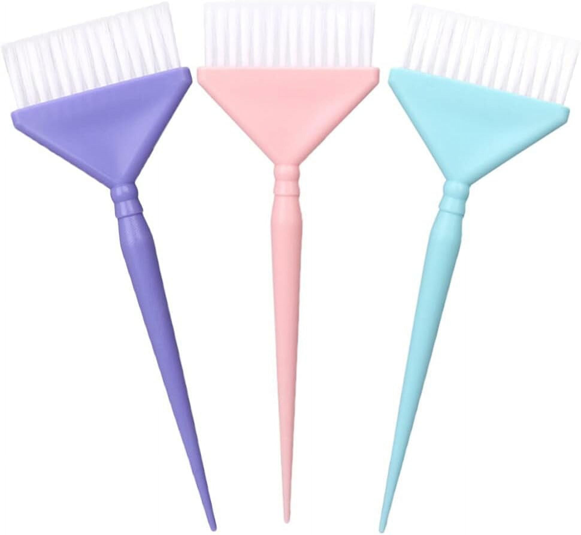 3pcs Hair Dye Applicator Brush Hairstyle Color Brush Extra Wide Tint