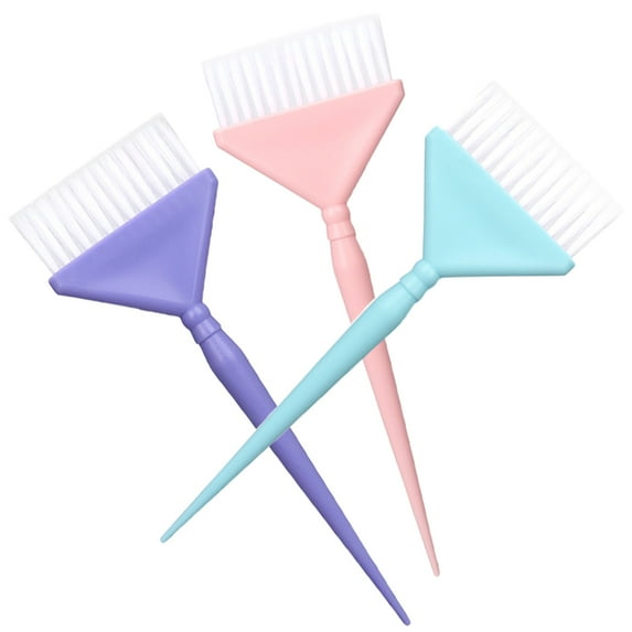 3pcs Hair Dye Applicator Brushes Hairstyle Color Brush Professional Hair Dying Brushes