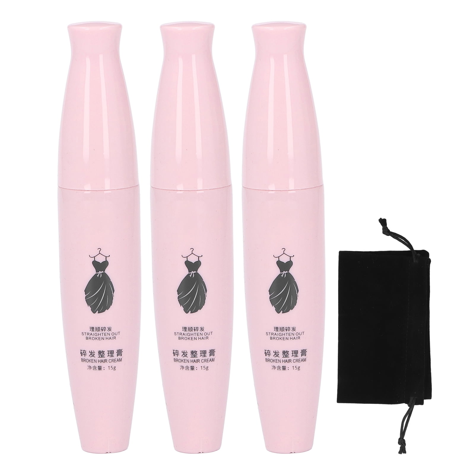 3pcs Hair Finishing Stick Fly Away Tamer Smoothing Hair Mascara Small