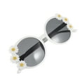 3pcs Hawaii Party Costume Sunglasses Daisy Flowers Decoration