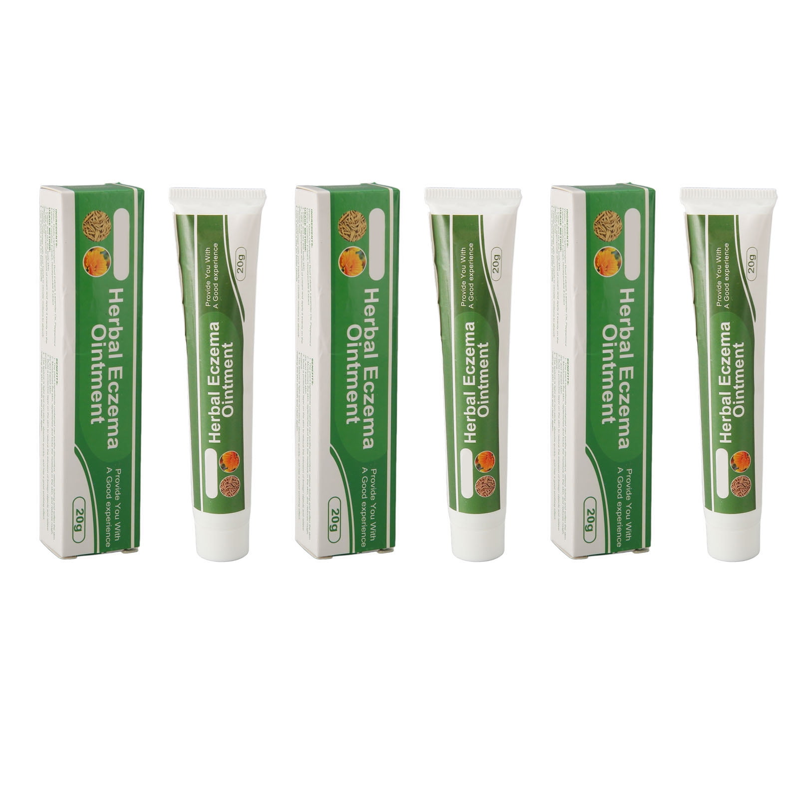 3pcs Herbal Eczema Ointment Itch Relief Reduce Redness Moisturizing Gentle Herbal Eczema Cream