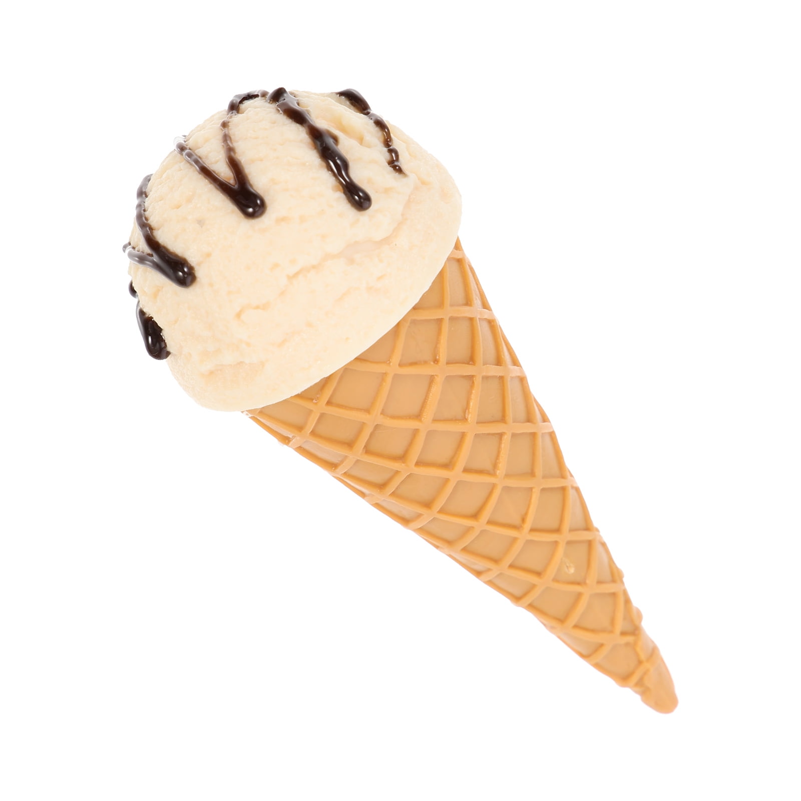 3pcs Ice Cream Toy Ice Cream Cone Toy Simulation Ice Cream Model