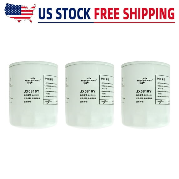 3pcs JX0810Y Diesel Engine Oil Filter Suitable For 485/490/495 Engines