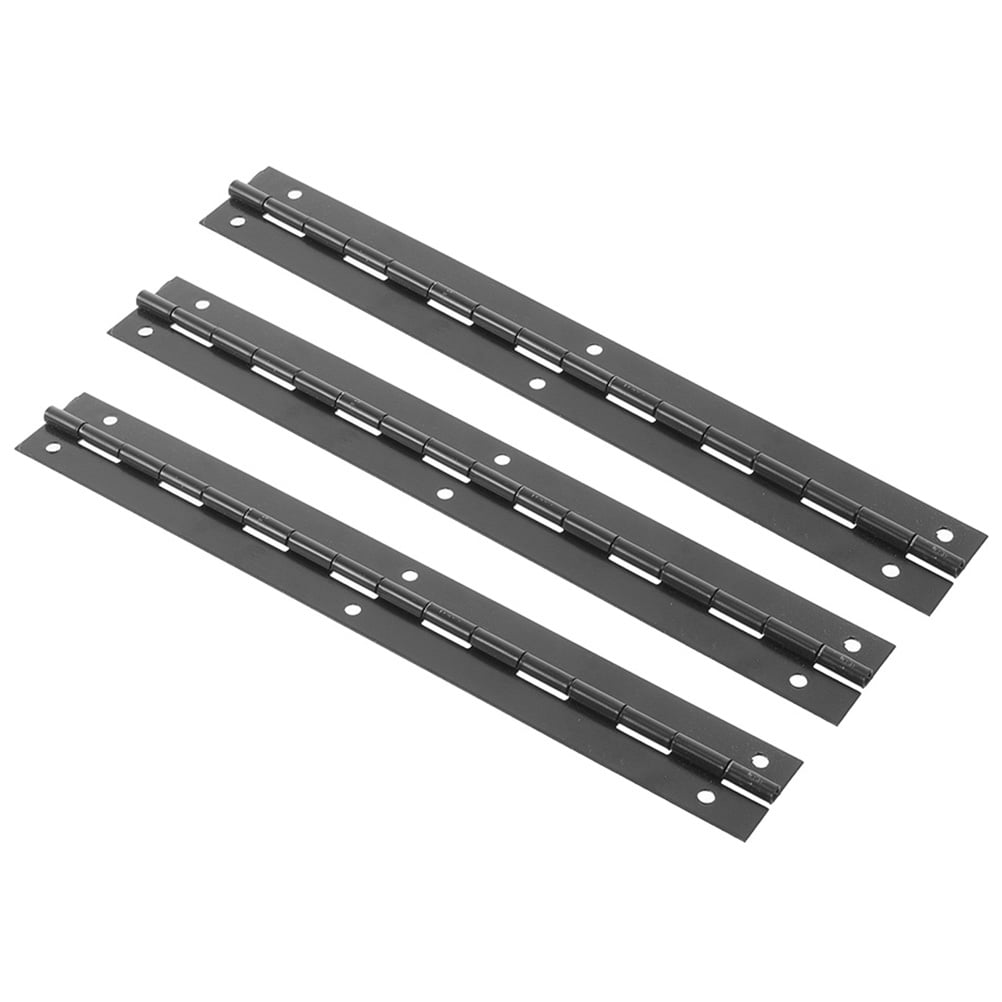 Eease 3pcs Jewelry Box Hinges Metal Jewelry Case Hinges Wood Boxes Hinges Continuous Piano