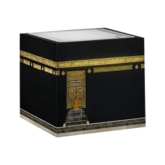 3pcs Religion Theme Wall Art Kaaba3dvision 3D Optical Illusion Decor