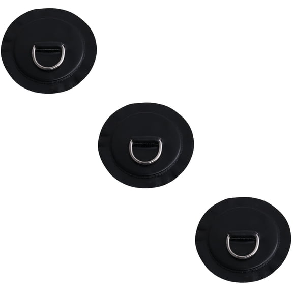 CRILSTYLEO Stainless Steel Kayak Anchor Line Buckle, Black, Ideal for Marine Use, 3Pcs