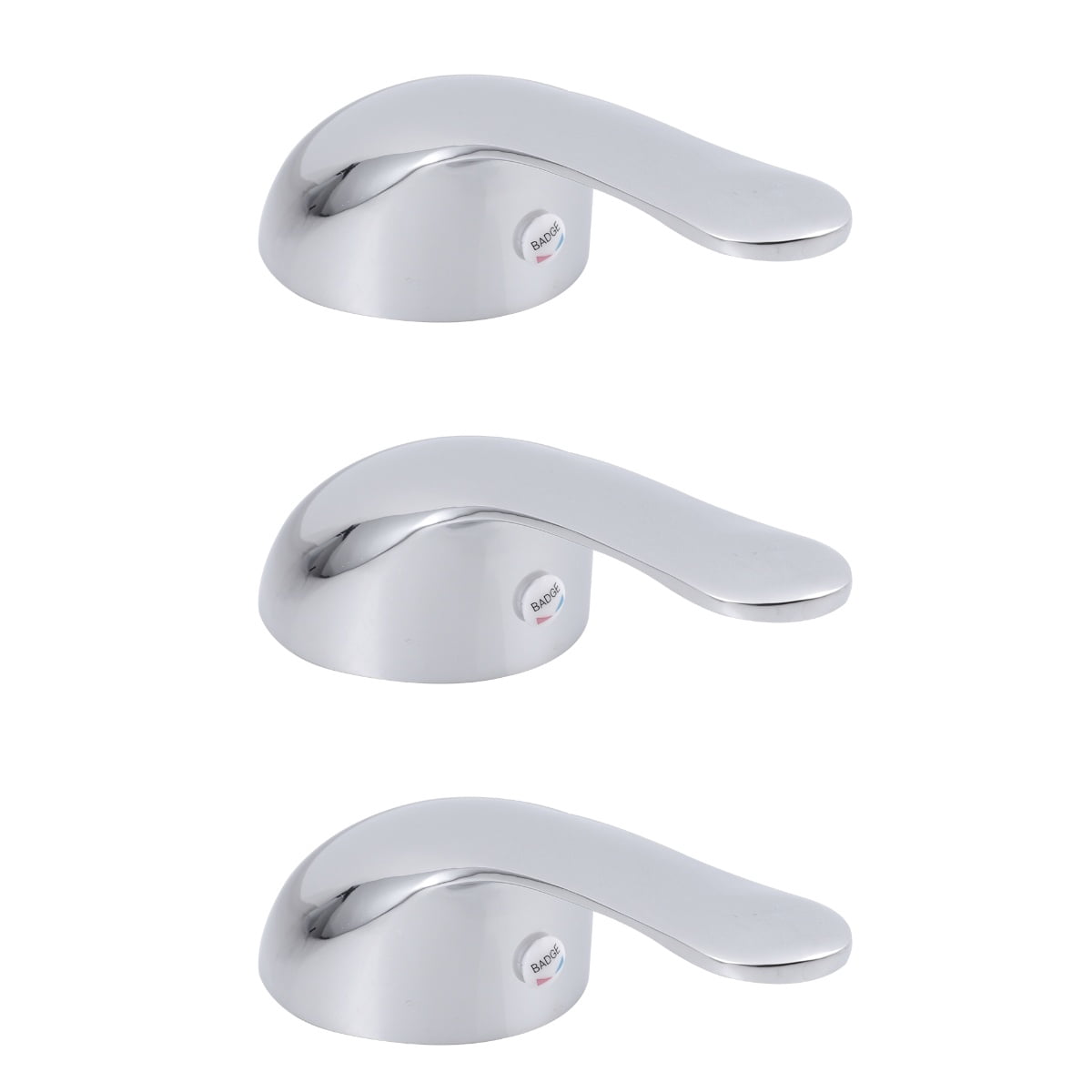 Water Handle 3pcs Kitchen Cold And Hot Faucet Mixing Water Handle Basin Faucet ...