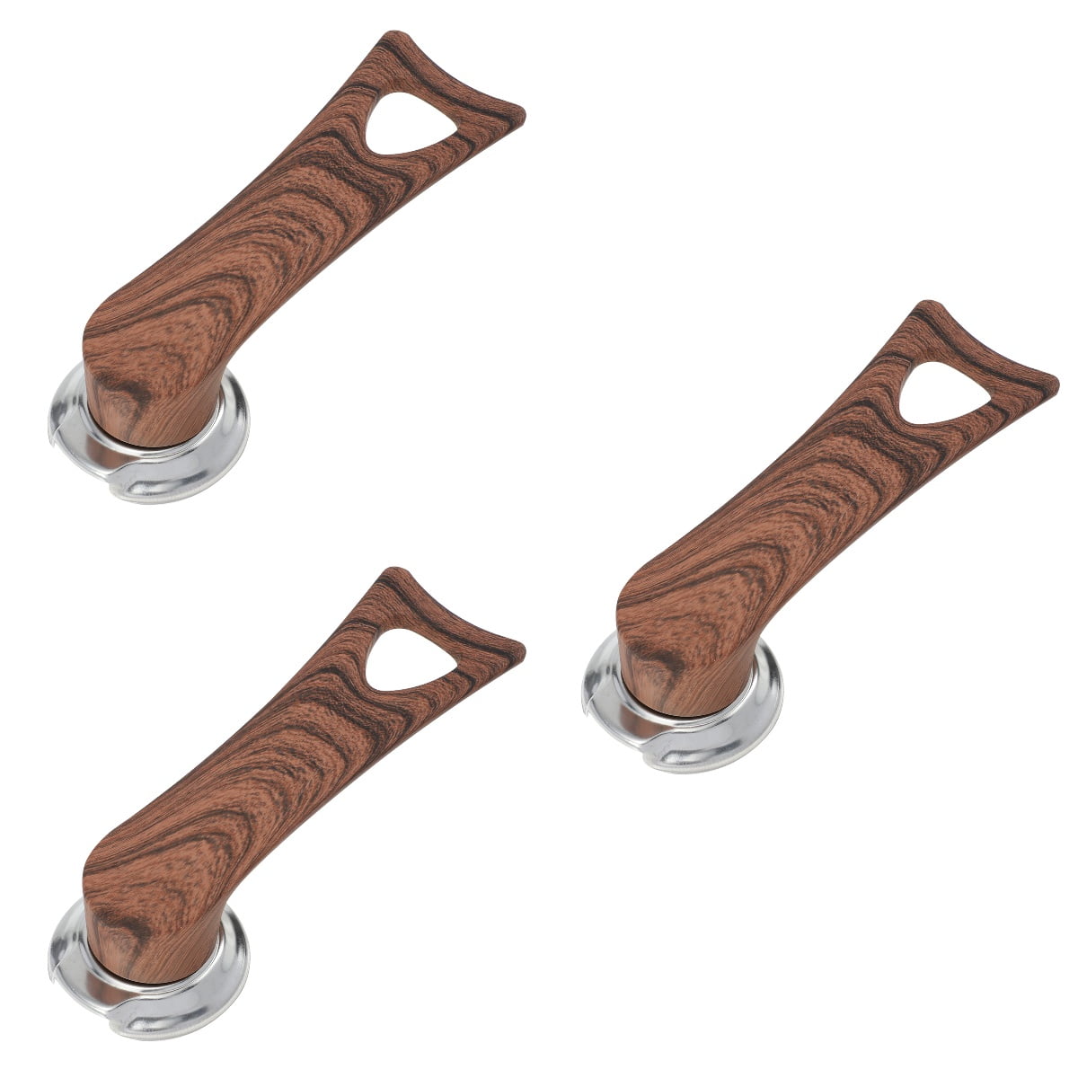 Qiysamall 3pcs Kitchen Pot Lid Handle Practical Pot Cover Knob Replacement Cookware Lid Knob