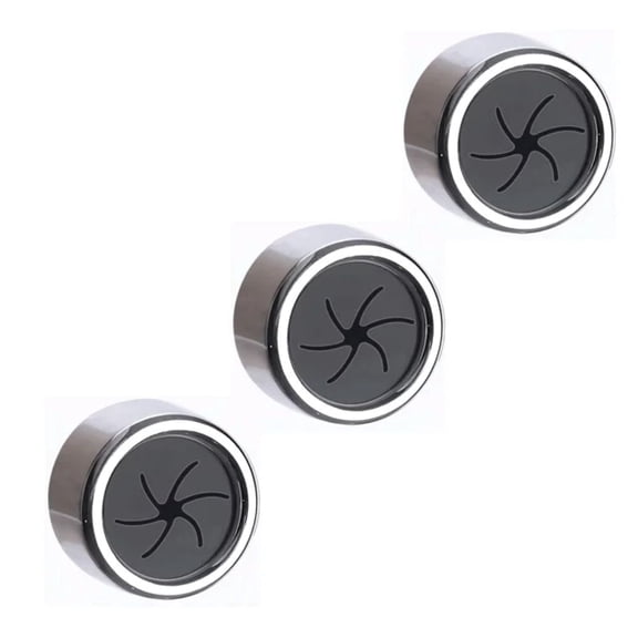 COREBAY 3-Pack Adhesive Wall Hooks, Round Kitchen & Bath Towel Holders, No Drill Mount