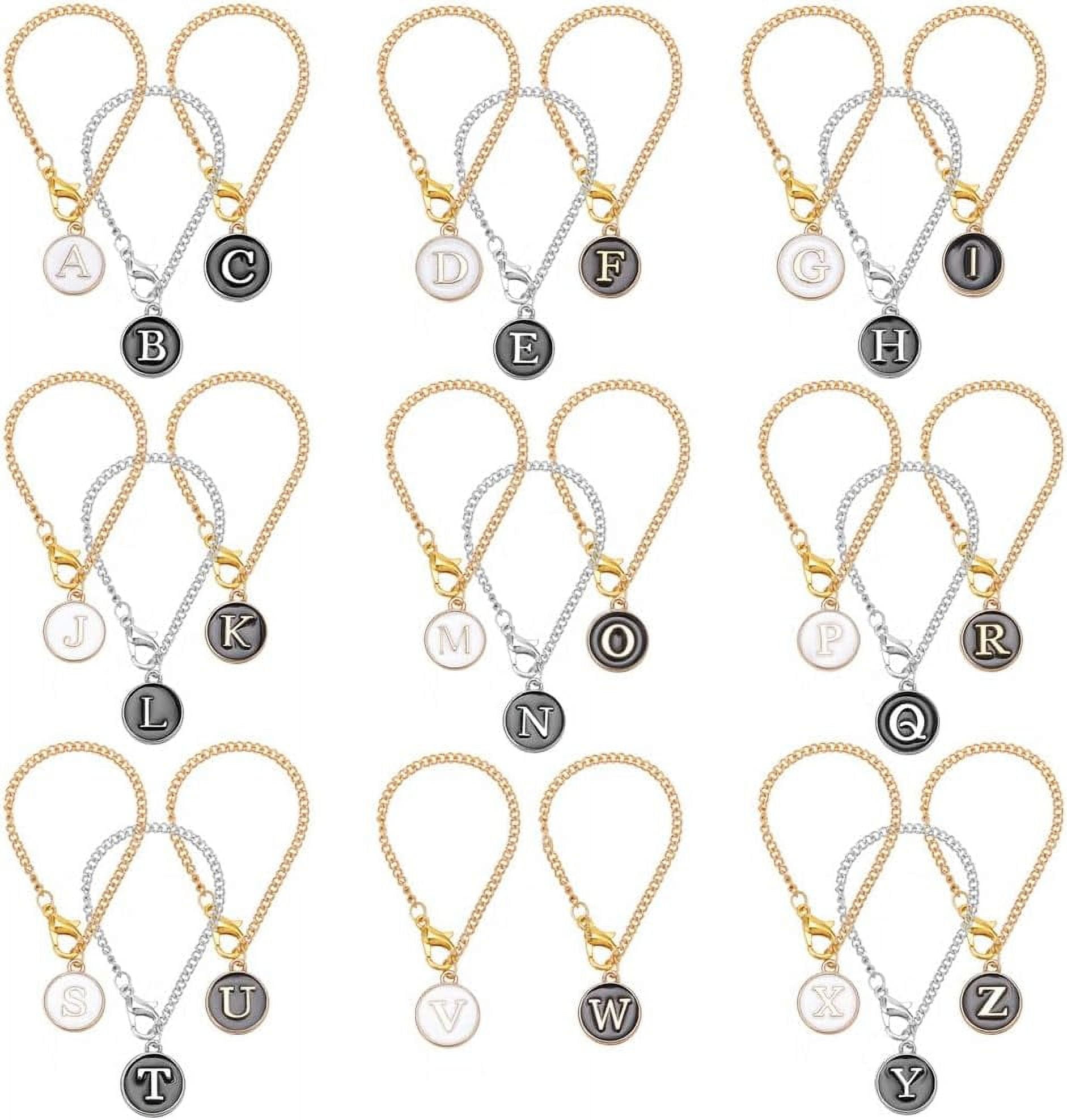 3pcs Letter AZ Charm Accessories DIY for Cup Name Tag ID Letter Handle