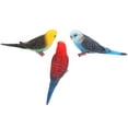 thumbnail image 1 of Realistic Plastic Parrot Bird Decor Accessories for Garden Yard and Home Decor 3 Pcs, 1 of 6