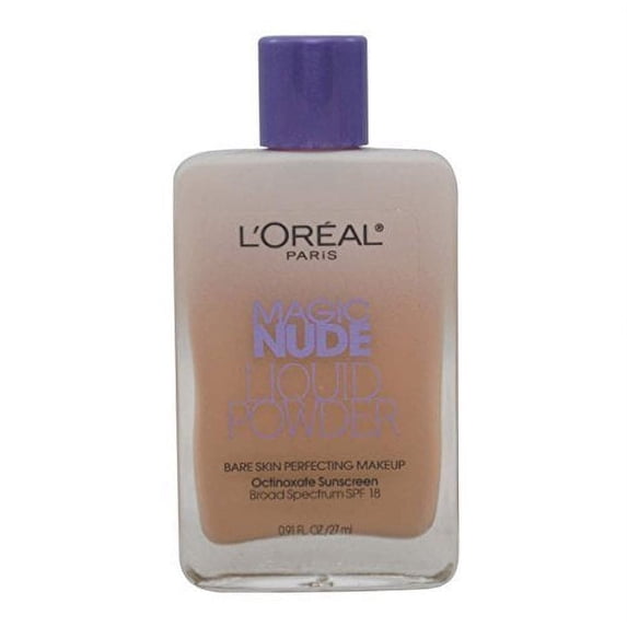 3pcs Loreal Magic Nude Liquid Powder Bare Skin Perfecting Natural Buff 0.91oz