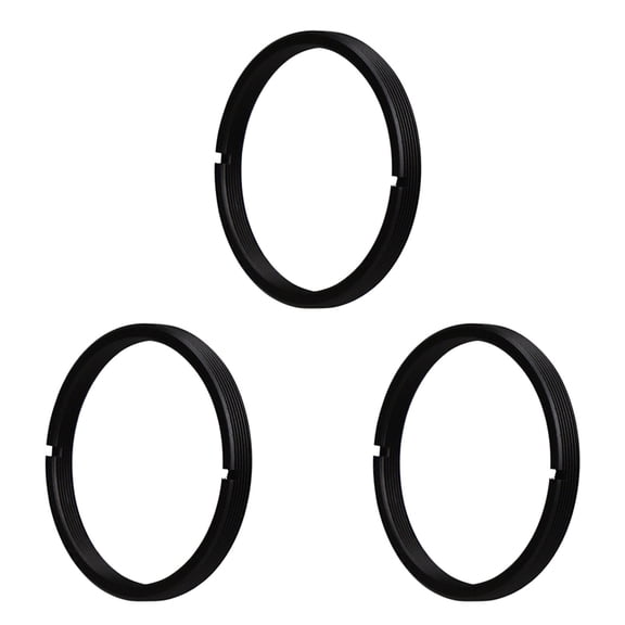 3pcs M48x0.75mm Male Turn to M54x0.75mm Female Threads Mount Converter Adapter Telescope Photography Accessories