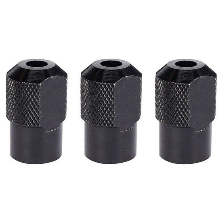 3pcs M8x0.75 Chuck Nut Collet Electric Grinder Accessories Universal Rotary  Tool