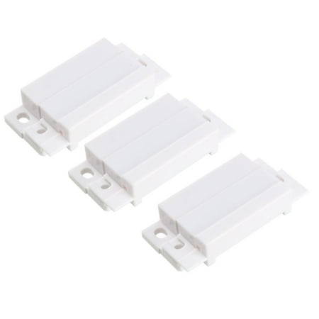 3pcs MC-31 Surface Mount Wired NO+NC Door Sensor Alarm Magnetic Reed Switch