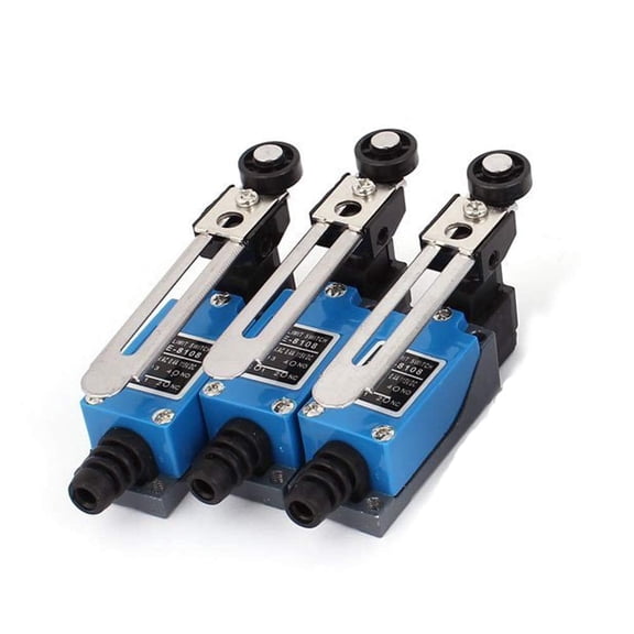 3pcs ME-8108 Momentary Limit Switch Roller Lever CNC Mill Laser Plasma