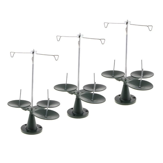 3pcs Metal Sewing Machine Thread Rack Holder 3-Spool For Tailors Sewing Tool