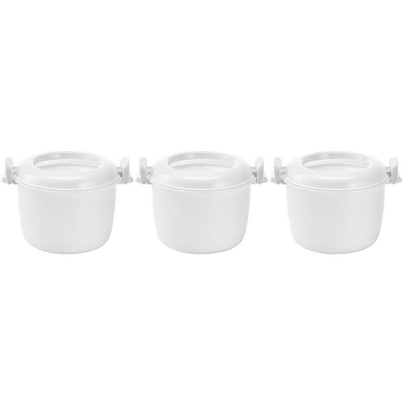 ETEREAUTY Multifunctional Microwave Rice Cooker for Rice and More 3Pcs