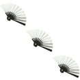thumbnail image 1 of 3pcs Mini Folding Paper Fan DIY Miniature Handheld Dolls Fan Photography Prop, 1 of 8