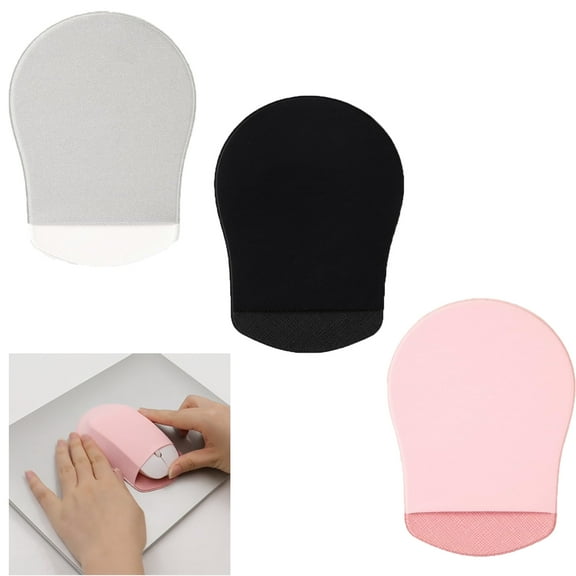 3pcs Mouse Pouches, Universal Stick-On Mouse Pouches with Reusable Adhesive Slim Mouse Holders Mouse Pockets for Laptop Mouse Storage Bags for Computer Laptop