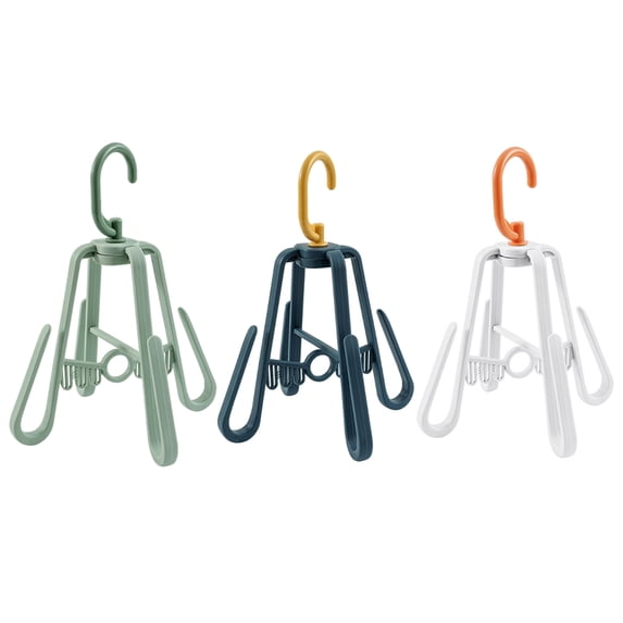 3pcs Multi-functional Drying Shoe Rack Foldable Hanging Shoe Rack Plastic Drying Rack