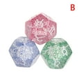 thumbnail image 1 of 3pcs Multicolor 12 Sided Resin Dice Astrology Tarots Constellation Divination, 1 of 13