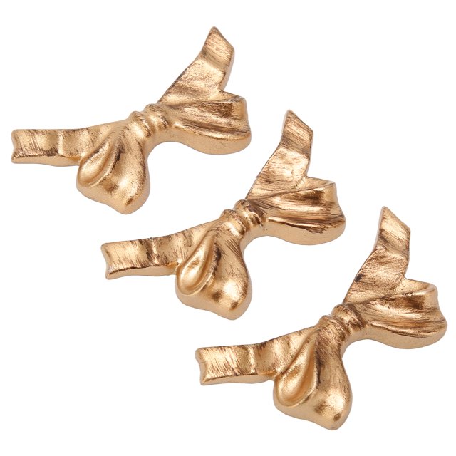 3pcs Nail Art Brush Stand Bow Shape Cute Portable Painting Pen Display