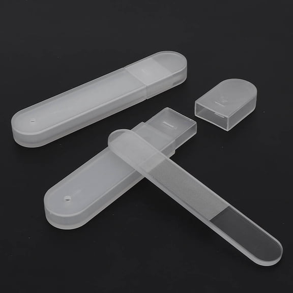 3pcs Nail File Nano Glass Nail Buffer Sanding Buffing Polishing Strip Manicure Tool