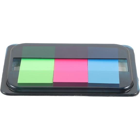 3pcs Neon Page Markers Colored Index Tabs Flags, 3 Bright Colors, 60pcs for Organizing and Highlighting