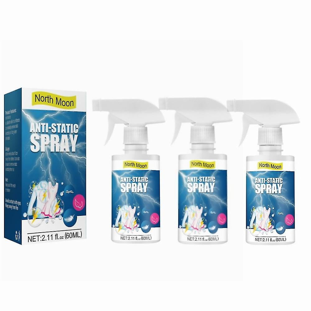 3pcs New Antistatic Spray Nonhazardous Antistatic Spray Safety