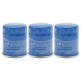 3pcs Oil Filters Metal Stable High Efficiency Engine Oil Filter 15400