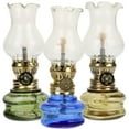3pcs Oil Lamp Indoor Kerosene Lantern Vintage Style Hurricane Lamp