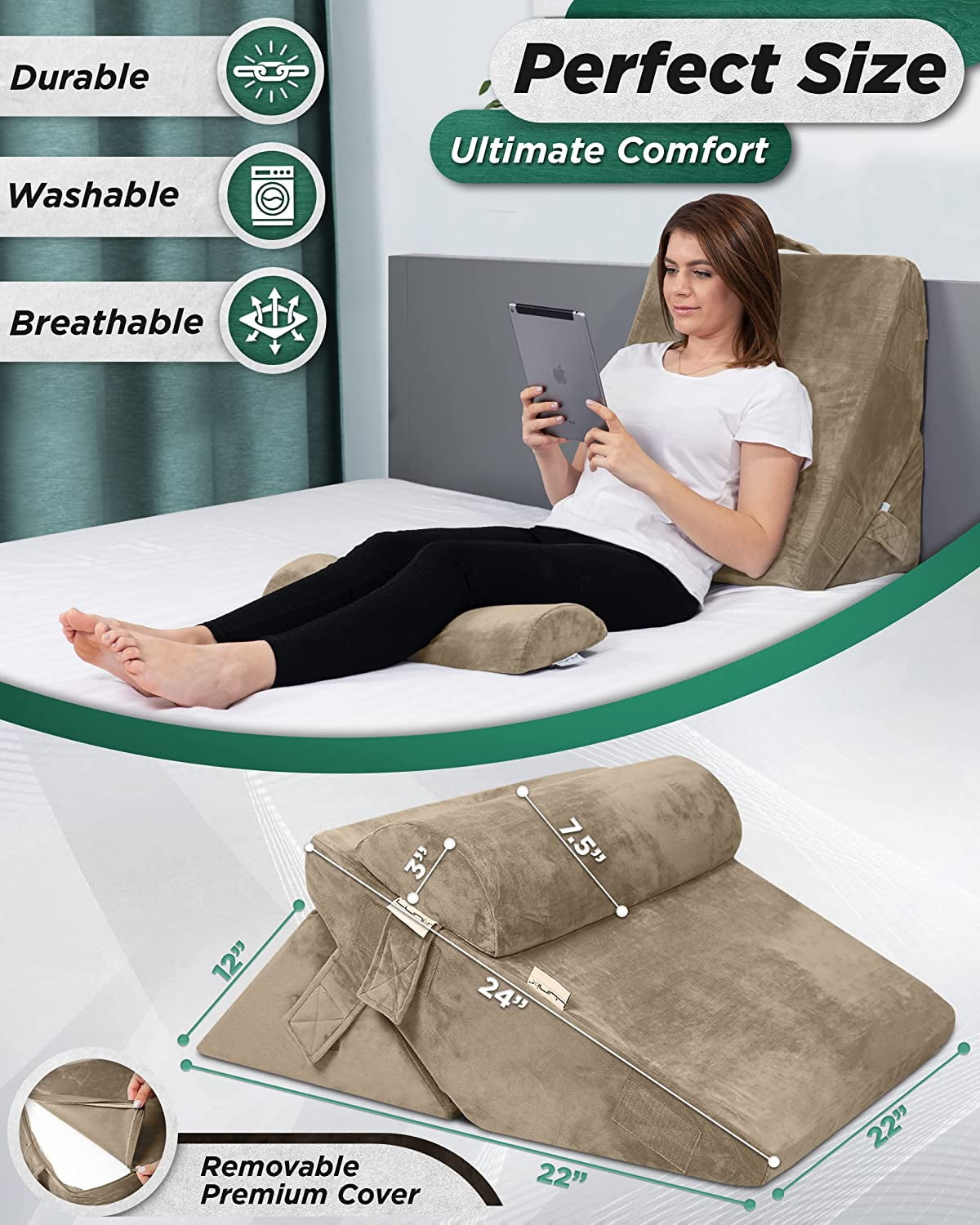 Orthopedic leg wedge discount