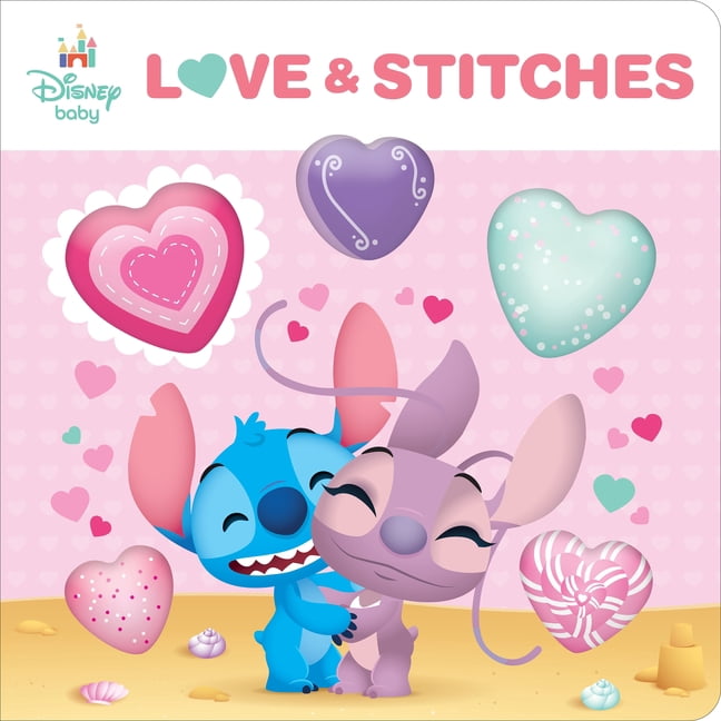 Disney Baby: Love & Stitches, (Board Book)