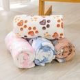 thumbnail image 1 of 3pcs Pet Blankets for Dogs, HOMEIORA Super Soft Fluffy Pet Blanket for Dogs and Cats, Cat Blankets and Throws Paw, 41" x 31", 1 of 8