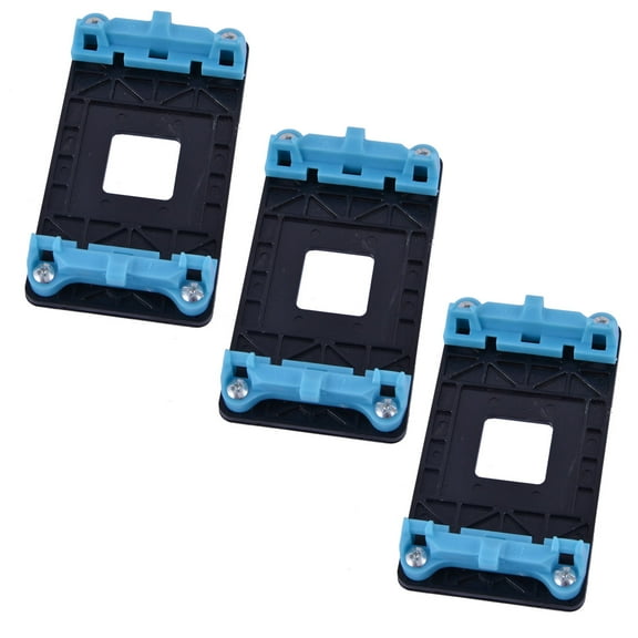 3pcs Plastic AMD AM2 AM2+ AM3 AM3+ FM1 Socket CPU Fan Bracket Base Blue