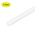 thumbnail image 1 of 3pcs Plastic Round Rod 3/8" Dia 20" Length White (POM) Polyoxymethylene Rods Engineering Plastic Round Bars(10mm), 1 of 5