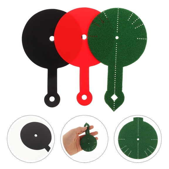 3pcs Pool Table Aim Trainer Set - Billiard Aiming Pads for Practice, Pool Table Aim Mat for Precision Shots