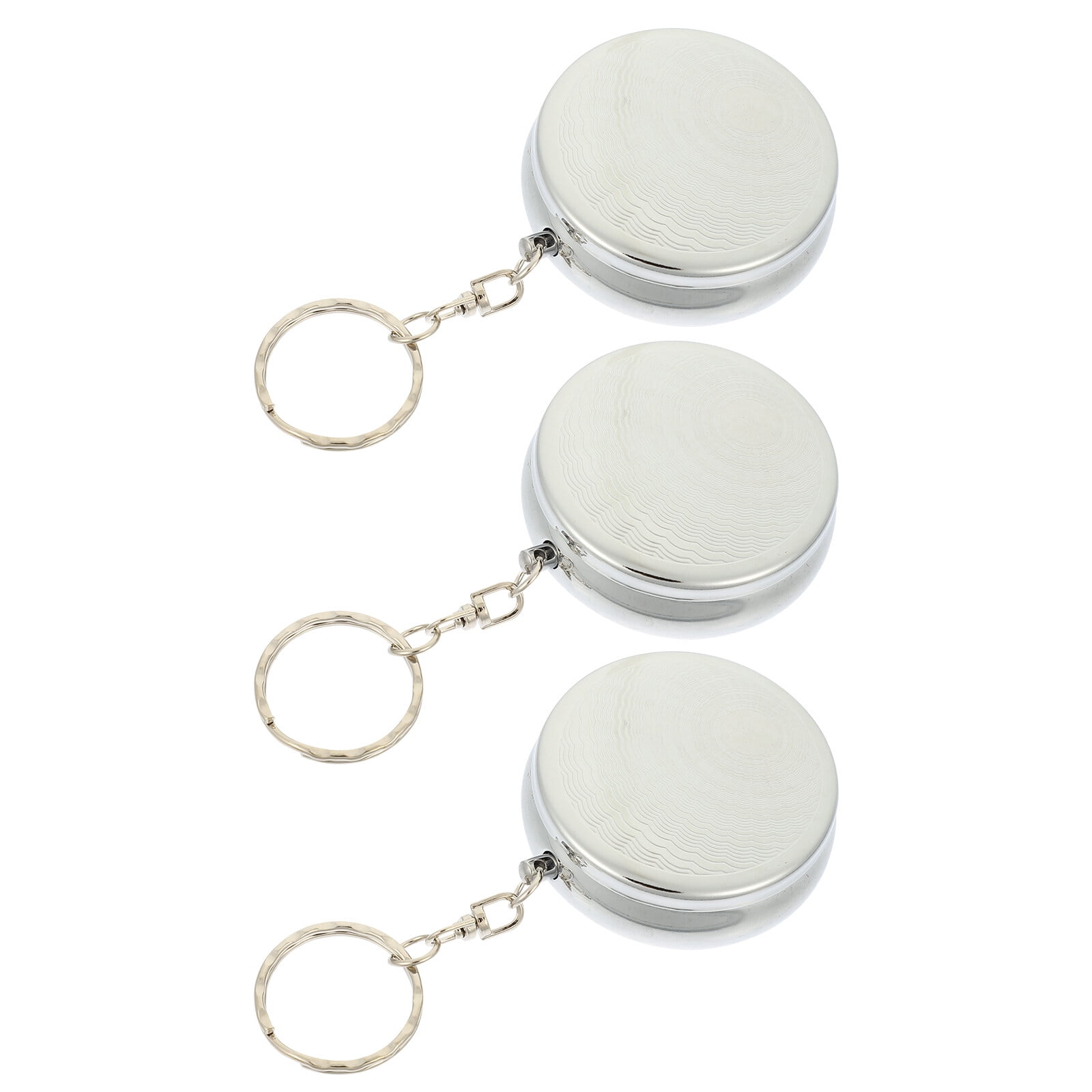 3pcs Portable Ashtray Car Compact Ashtray Key Chain Outdoor Ashtray
