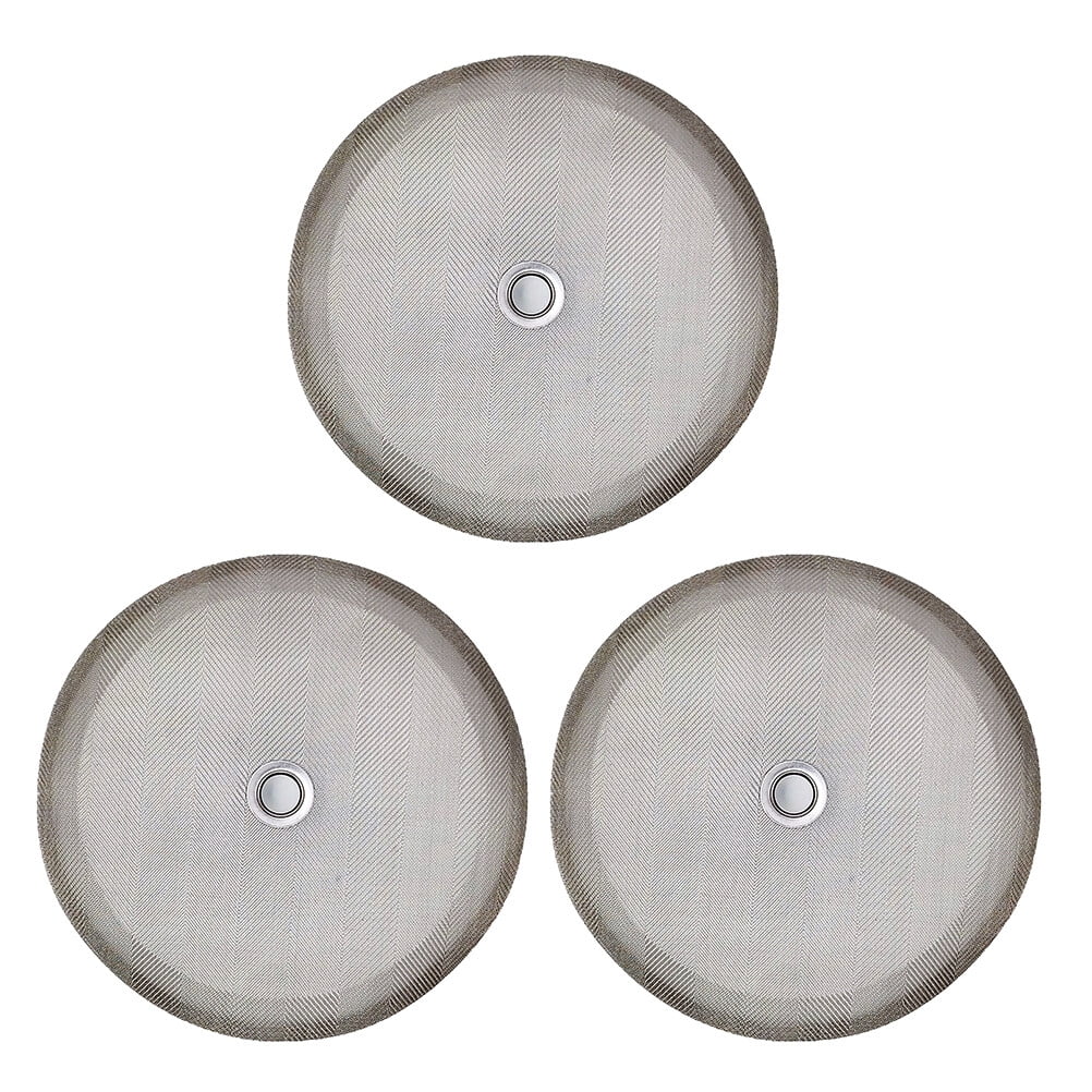 3pcs Portable Coffee Machine Stainless Steel Filter Mesh Pot Simple