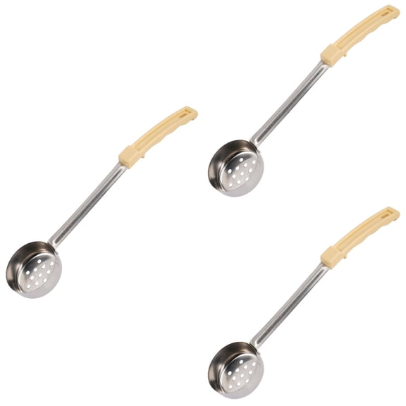 3pcs Portion Control Serving Spoon Pizza Sauce Serving Scoop Stainless Steel Portion Spoon