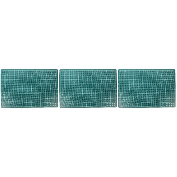3pcs Precision Self-Healing Cutting Mat 12 x 18 (A3) for Crafts, Hobbies, Sewing, and Scrapbooking
