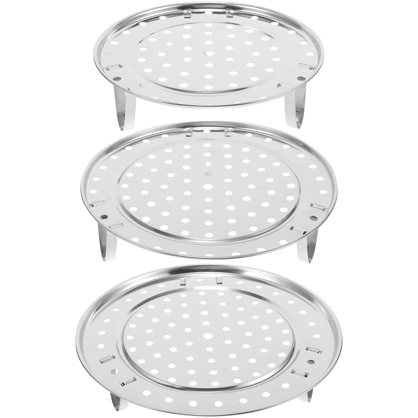3pcs Pressure Cooker Canner Rack 3- legs Detachable Stainless Steel ...