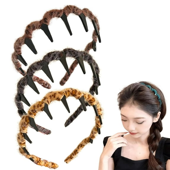 3pcs Probabledy/Probabilityretro High Skull Pearl Headband, Vintage High Cranium Artificial Pearl Hairband, Cranium Artificial Hairband, 2025 New Hairbands for Girls (A-3)