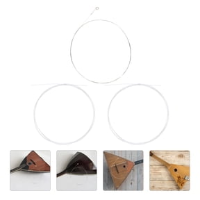 3pcs Professional Balalaika Strings Music Wire Sturdy Strings Balalaika Strings