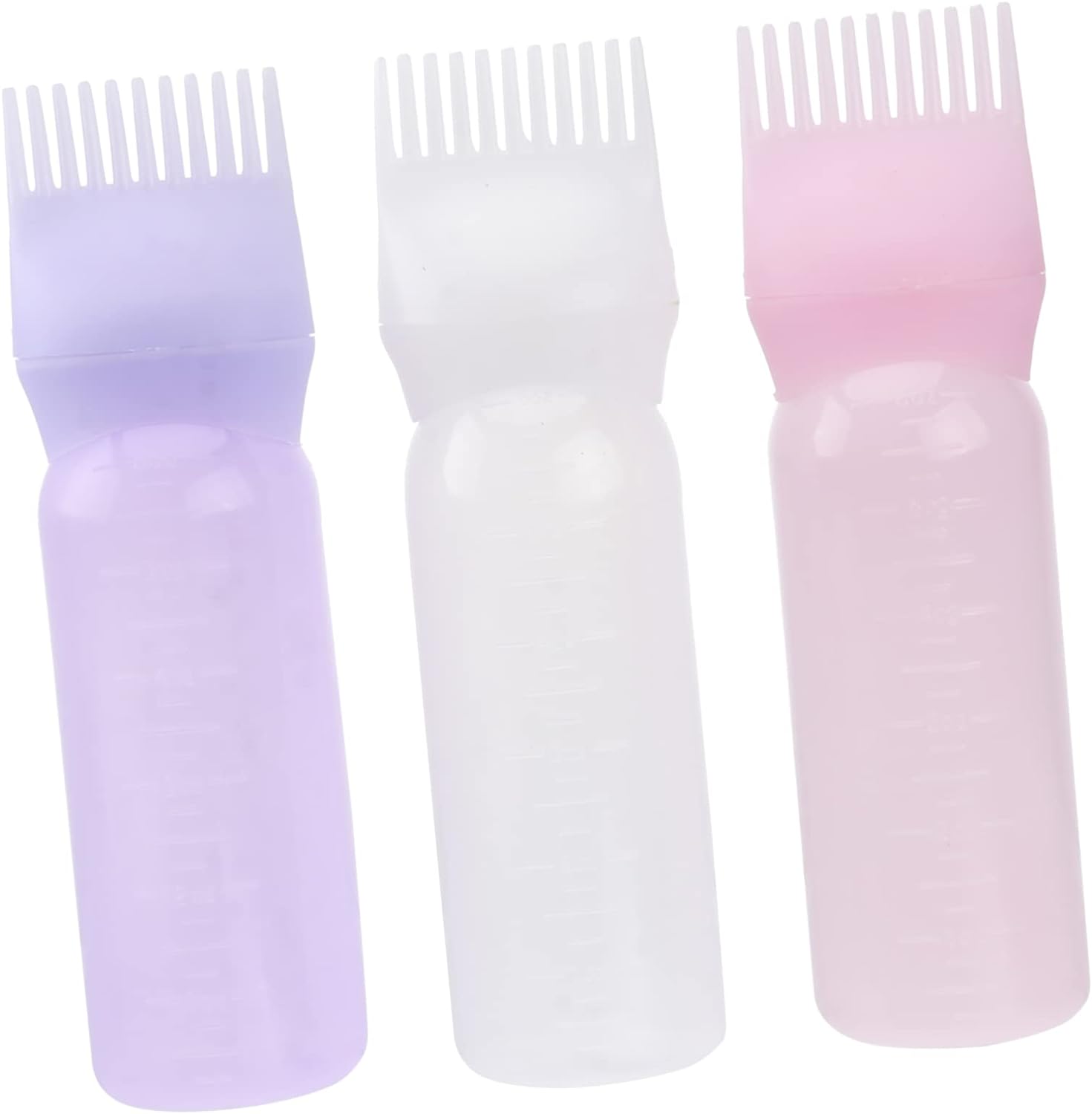 3pcs Professional Hair Dye Small Container Hair Oil Applicator Hair Dye